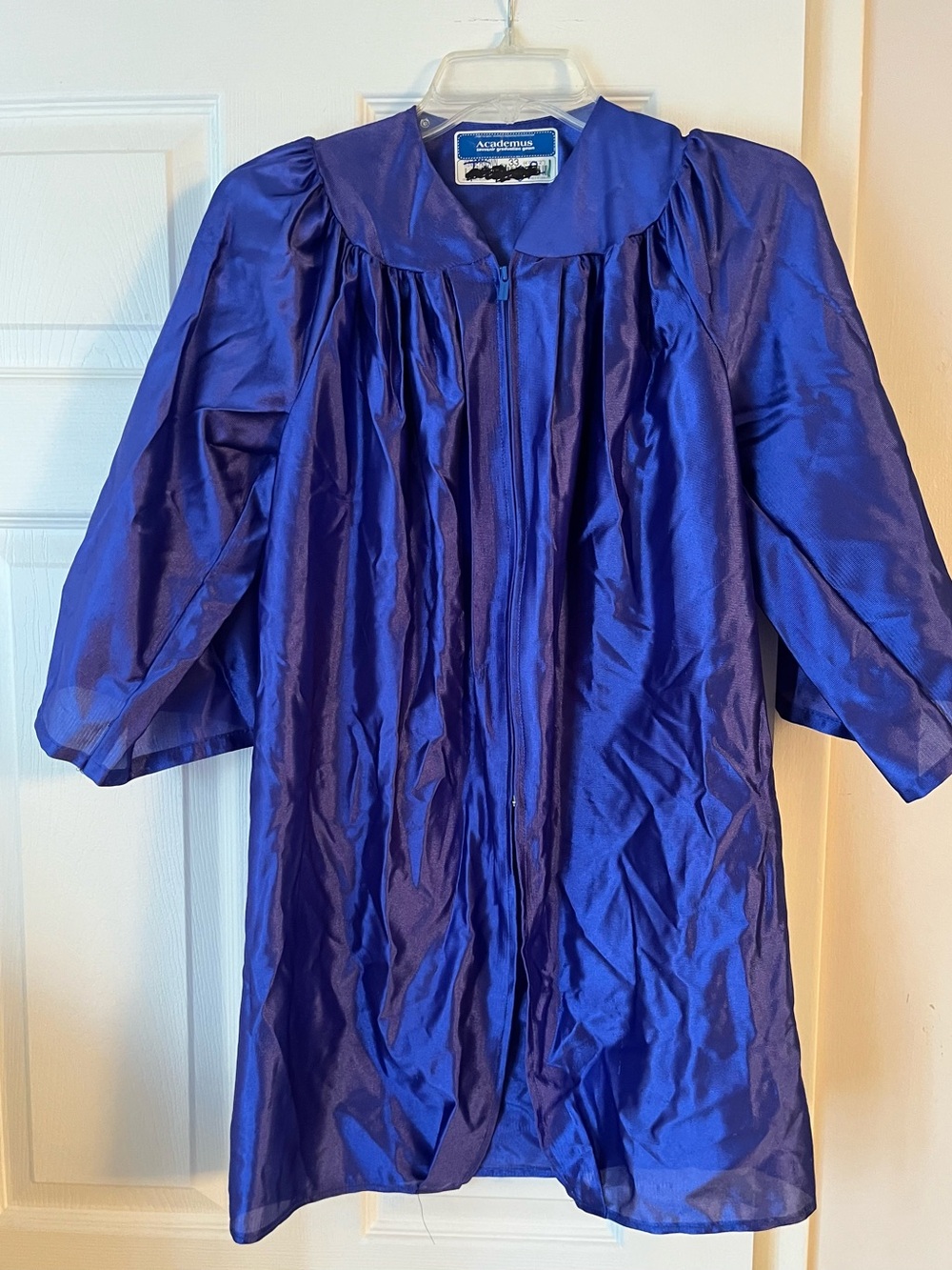 Jostens Royal Blue Graduation cap and Gown for child